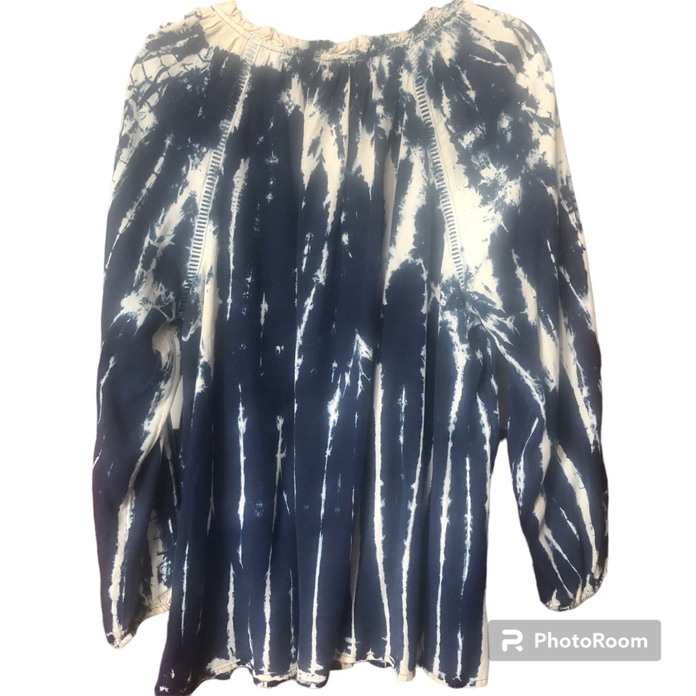 Knox Rose Tie Dye Hippie Boho Festival Coastal Crochet Top XXL - Picture 8 of 16